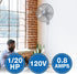 Air King 9018 Commercial Grade Oscillating Wall Mount Fan, 18-Inch , White...