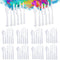 Plastic Spatula Palette Knives Set 60Pcs(10 Pack), KELIFANG Painting Knife for Mixing Spreading Scratching Layering Colors, Thin and Flexible Art ...