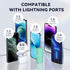 Small Portable Charger Blue 4800mAh Power Bank Ultra-Compact Little Battery Pack Compatible with iPhone 14/14 Pro Max/13/13 Pro Max/12/12 Pro Max/...