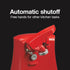 Proctor Silex Power Electric Automatic Can Opener for Kitchen with Knife Sharpener, Twist-off Easy-Clean Lever, Cord Storage, Red (75226)...