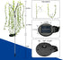 Solar Willow Tree Lights Outdoor Garden Patio Decor Waterproof, 2 Pack Soalr Twinkle Lights for Yard Decorations Outside, LED Fairy Lights Accesso...