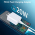 Galaxy S24 Ultra/S23+ Charger,20W USB C Charging Block for Google Pixel Fold,8 Pro,7 Pro,7a,6 Pro,8;USB Type-C Brick with 6FT Type C Cable for Sam...
