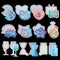 FineInno 11Pcs Quicksand Resin Casting Molds,Resin Art Shaker Mold, Crystal Silicone Hollow Mould Epoxy Pendant Mold Heart, Star, Moon,Bottle,Cat ...
