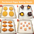 50Pcs 8x8 In Parchment Paper Sheets, White Parchment Paper for Baking, Square Baking Paper Sheets, Precut Parchment Sheets for Cookies, Cooking, F...