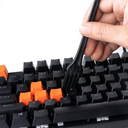 Keycap Puller Switch Puller Stainless Steel Keycap Removal Tool with 2 Pcs Keyboard Cleaning Brush for Mechanical Keyboard...