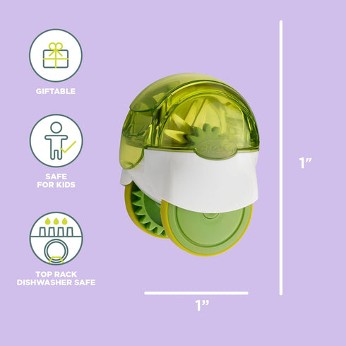 Chef'n GarlicZoom Garlic Chopper, Large, Green...