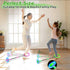 Jalunth Led Ankle Skip Ball - Outdoor Beach Toys Kids Adults Girls Boys Glow Flash Light Up It Outside Sand Backyard Flashlight Games Ages 3 4 5 6...
