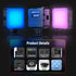 NEEWER Magnetic RGB Video Light, 360° Full Color RGB61 LED Camera Light with 3 Cold Shoe Mounts/CRI 97+/20 Scene Modes/2500K-8500K/2000mAh Recharg...