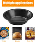 5Inch Mini Pie Pans, Pie Plates for Baking, 7.8Oz Round Bakeware Set for Baking Pies, Cakes, Tarts, Desserts - Black...