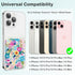 for MagSafe Card Wallet,Slim Leather Magnetic Phone Wallet Design Stick on Credit Card Holder for iPhone 15/14/13/12 Mini/Plus/Pro/Pro Max,Fit 3 C...