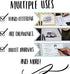 Craft 'n' Beyond Calligraphy Brush Pens Pack of 10 Markers for Hand Lettering, Art Drawing, Sketching, Scrapbooking, Journaling - Beginner Kit wit...