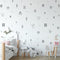 Stylish Animal Wall Stickers - Nursery, Toddler, Kids Jungle Wall Stickers with Adorable Safari Animal Designs. Easy to Apply Baby Wall Stickers. ...