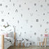 Stylish Animal Wall Stickers - Nursery, Toddler, Kids Jungle Wall Stickers with Adorable Safari Animal Designs. Easy to Apply Baby Wall Stickers. ...