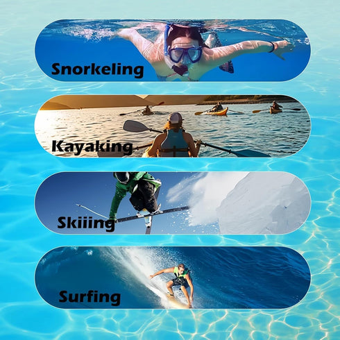 Floating Waterproof Cellphone Pouch, Large Waterproof Phone Dry Bag for iPhone 15 14 13 Pro Max Samsung LG Cellphone, IPX8 Cellphone Kayak Accesso...