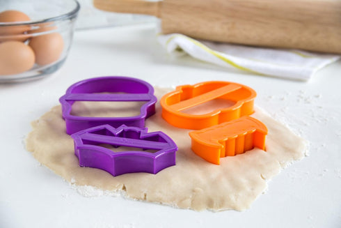 Fox Run Nesting Halloween Cookie Cutters, 1.5 x 4.5 x 7.5 inches, Multicolored...