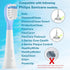 Compatible Philips Sonicare Kids Replacement Heads Fit Kids Philips Sonicare Replacement Heads hx6340 hx6330 hx6320 hx6321 for Children Boy Gril 3...