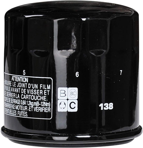 HIFROM Oil Filter Replacement for Suzuki GSXR 600 750 1000 1300 Hayabusa AN650 LTF400F LTA400F GSF650 VLR1800 VL800 SFV650 GSR750 SV650 GSF1250 VS...
