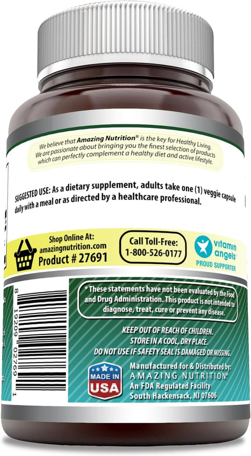 Amazing Formulas Biotin 10000 Mcg Veggie Capsules | Vitamin B7 Supplement | Non-GMO | Gluten Free | Made in USA (240 Count)...