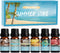 SALKING Summer Fragrance Oils Set, Premium Essential Oils Gift Set for Diffuser, Scented Oil for Soap & Candle Making - Ocean Breeze, Mojito, Coco...