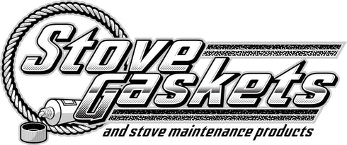LavaLock Wood Stove Replacement Gasket for Woodburning Stoves - Graphite Impregnated Fiberglass Gaskets (5/8" x 84" Rope)...