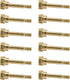 HAKATOP 12PK 192090 Shear Bolt & Nut Set for Husqvarna 532192090 532179828 532187494 532188243 588077501 601001986 AYP 192090 ST2109 ST230 ST261 S...