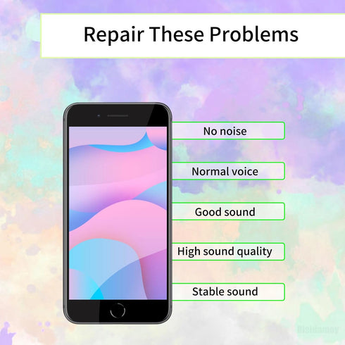 Loud Speaker Replacement for iPhone 8 Plus Loudspeaker Part Audio Performance Buzzer Ringer Module Sound Flex Cable Assembly Part......