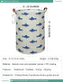 FANKANG Storage Basket, Nursery Hamper Canvas Laundry Basket Foldable with Waterproof PE Coating Large Storage Baskets for Kids Boys and Girls, Of...