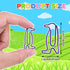 Penguin Shaped Paper Clips Small Cute Animal Shaped Bookmarks Paper Clips Funny Office School Supplies Christmas Birthday Gifts for Penguin Lovers...
