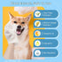 Extra Thick Pet Bathing Wipes for Dogs & Cats, Cleaning & Deodorizing Grooming Gloves, Nourish Fur Glove Wipes for Daily Care and Traveling, Rinse...