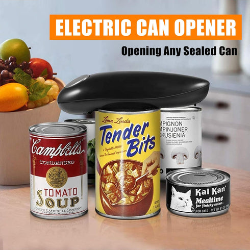 Electric Can Opener, Open Your Cans with A Simple Press of Button - Automatic, Hands Free, Smooth Edge,Can Opener Electric for Home Kitchens and S...