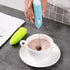 Milk Frother, Coffee Frother, Electric Whisk, Electric Mini Kitchen Stirrer Milk Frother Handheld Coffee Egg Milk Shake Mixer Stainless Steel Batt...