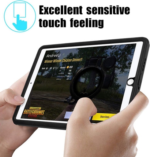 AICase iPad Mini 4, Lanyard Built-in Screen Protector Rugged Shockproof IP68 Waterproof Case...