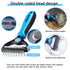 Dog Brush for Shedding,Deshedding Dog Brush of Double Sided,Dog Brushes for Grooming,Dog Shedding Brush for German Shepherd,Dog Comb,Equigroomer f...