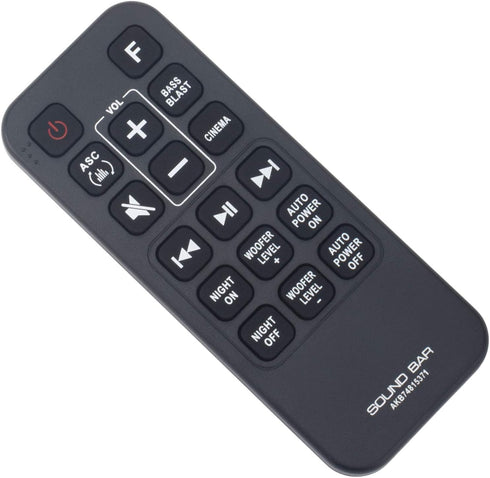 AKB74815371 Replacement Remote Control fit for LG Sound Bar Soundbar SJ4 SPH4B-W SL3D SK4D SJ3 SPJ4B-W...