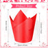 200 Pcs Tulip Cupcake Liners Muffin Baking Cupcake Liners Baking Cups Holders Heat Resistant Muffin Liners Wrappers for Wedding Party Birthday Bab...