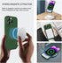 Magnetic case for iPhone 14 Pro Max Phone Case for Women, Matte Luxury Soft Metallic Luster Design with Camera Lens Protector, Compatible with Mag...