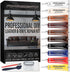 Leather Repair Kit for Furniture, Sofa, Jacket, Car Seats and Purse. Vinyl Repair Kit. Super Easy Instructions to Match Any Color, Restore Any Mat...