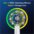 Oral-B Pro Cross Action Electric Toothbrush Head, X-Shape and Angled Bristles for Deeper Plaque Removal, Pack of 8 Toothbrush Heads, White...