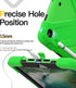 BRAECN for iPad 6th/ 5th Generation Case, Protective Shock-Proof Silicone Case with Built-in Pencil Holder, 360 Degree Rotating Stand/Handle Strap...