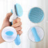 Dog brush, cat brush, Dog Brush for Shedding, self-cleaning pet brush, removes loose hair and tangles, promotes blood circulation, pet accessory, ...