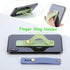 Weewooday 6 Pieces Phone Grip Holder Cell Phone Grip Strap Telescopic Finger Strap Stand Universal Finger Kickstand for Most Smartphones(Eye-catch...