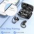 Wireless Earbud Sport, Wireless Headphones Bluetooth 5.3 Over Ear IP7 Waterproof, In Ear Wireless Earphones Sports with Dual LED Display, Bass Ove...