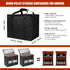 2 Pack Smoker Pellets Storage Bags - as Smoker Accessories, Wood Pellet Storage Containers with Base Plate, Each Can be Stored 20 LBs Pellets for ...