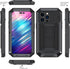 for iPhone 14 Pro Max Case,Shockproof Hard Case Aluminum Metal Gorilla Glass Military Heavy Duty Sturdy Protector Cover for iPhone 14 Pro Max,with...