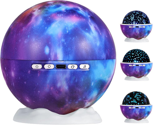 Night Light for Kids Star Night Light?18-Colour 360° Rotating Projector ?Romantic Gifts for Men Women Children......