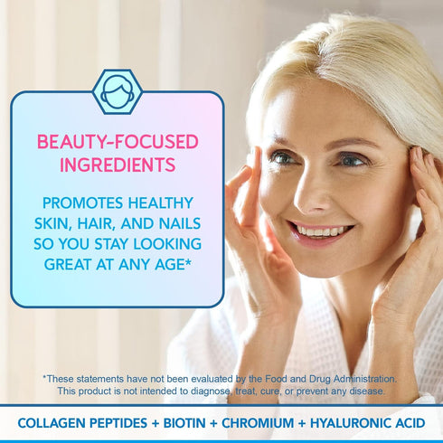 BioEmblem Beauty Probiotics for Women, 35 Billion CFU 14 Strains with Biotin, Collagen, Prebiotics for Digestive Health, Hair Skin and Nails, Vagi...