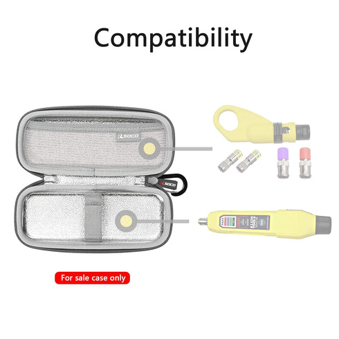 RLSOCO Hard Case for Klein Tools VDV512-101 Explorer 2 Coax Tester Kit & Compatible with Klein Tools VDV002-820 Kit...
