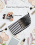 MONSTINA Makeup Brush Organzier Bag,High Capacity Portable Stand-Up Makeup Brush Holder,Professional Artist Makeup Brush Sets Case Waterproof Dust...