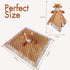 Girl Highland Cow Baby Security Blanket Loveys for Babies Girls, 16" Soft Baby Lovey Blanket, Baby Snuggle Stuffed Animals Blankie, Baby Girls Gif...