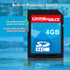 SD Card 4GB SDHC Class 4 Flash Memory Card 4 GB Digital Camera Cards 1Pack...